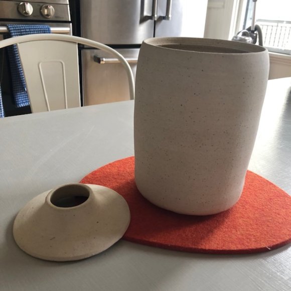 2 in 1 ceramic vase - Picture 2 of 6